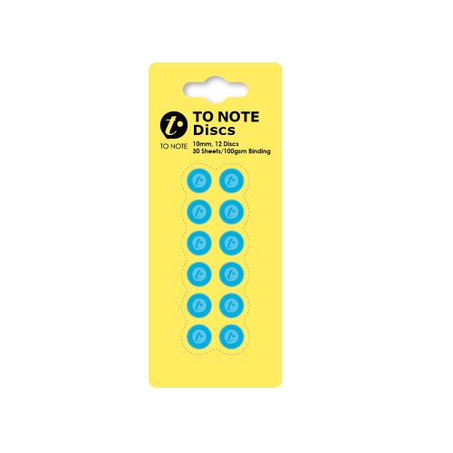 Kw-Trio To Note plastic disc's - 10mm for up to 30 sheets /1/
