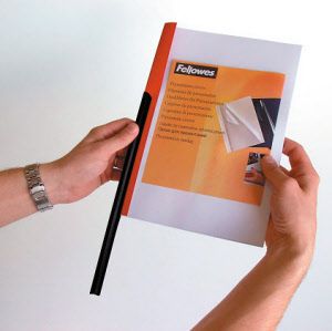 6 mm. - PVC slide binders 