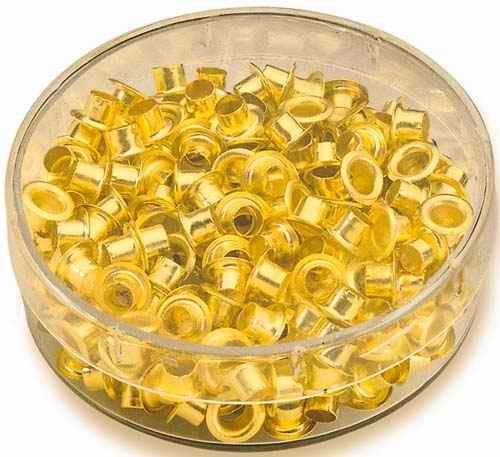 Ф4.8 , 4.3mm lenght - Eyelets Warrior - Gold