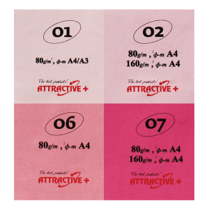 Розова гама №01 ÷ №09 - малки опаковки