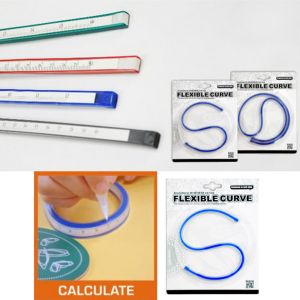 Flexible curve ruler 60 sm